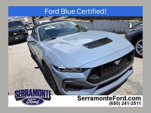 Vapor Blue Metallic 2024 Ford Mustang GT Premium