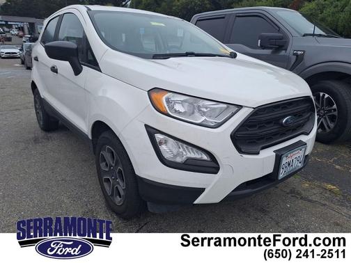 Diamond White 2018 Ford EcoSport S