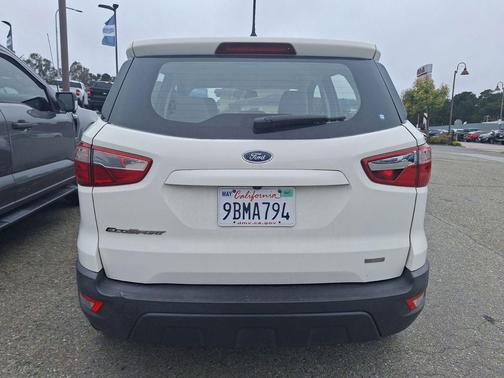 Diamond White 2018 Ford EcoSport S