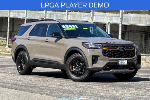 Marsh Gray 2026 Ford Explorer Tremor