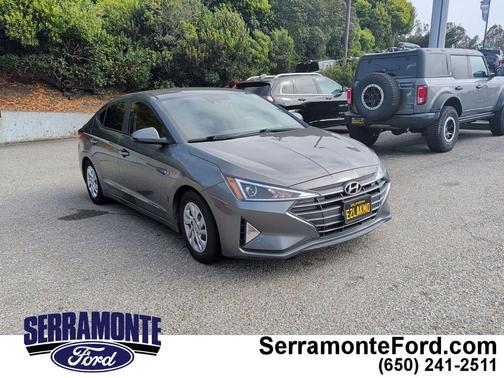 Portofino Gray 2020 Hyundai ELANTRA SE