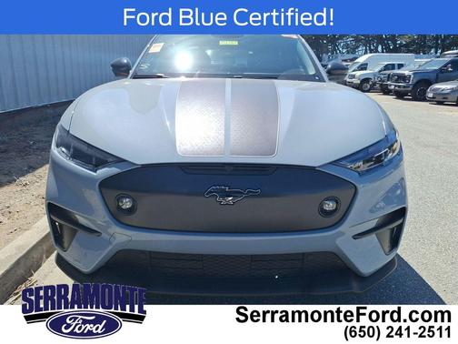 Glacier Gray Metallic TriCoat 2025 Ford Mustang Mach-E GT