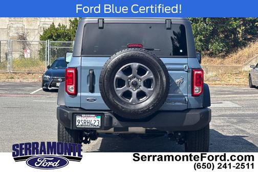 Azure Gray Metallic Tri-Coat 2024 Ford Bronco Big Bend