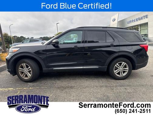 Agate Black Metallic 2023 Ford Explorer XLT