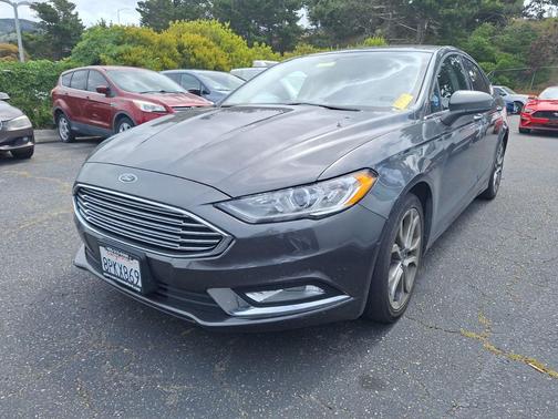 Shadow Black 2017 Ford Fusion S
