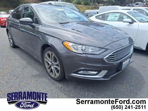 Shadow Black 2017 Ford Fusion S