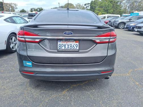 Shadow Black 2017 Ford Fusion S