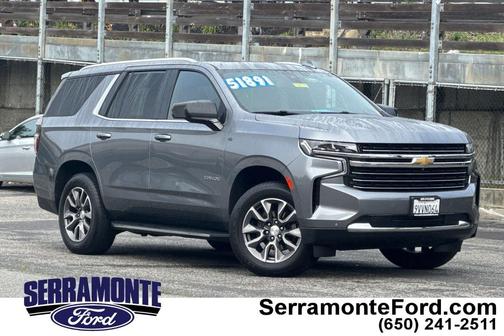 Satin Steel Metallic 2022 Chevrolet Tahoe LT