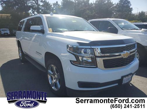 Summit White 2016 Chevrolet Suburban LT
