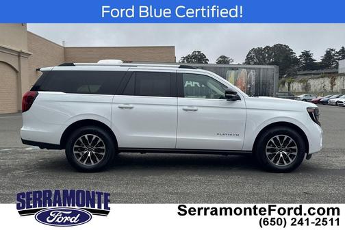 Oxford White 2025 Ford Expedition Max Platinum