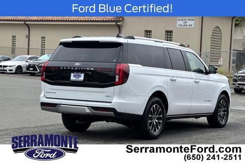 Oxford White 2025 Ford Expedition Max Platinum