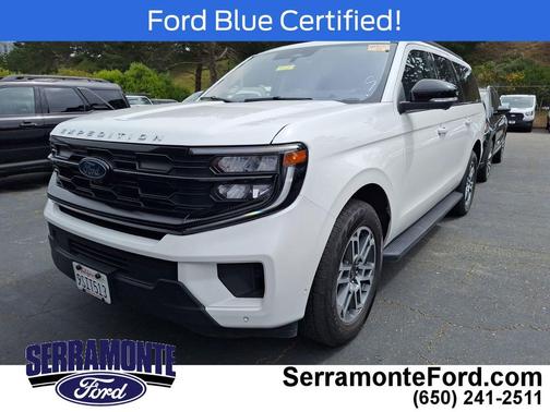 Star White Metallic Tri-Coat 2025 Ford Expedition Max Active 4x4