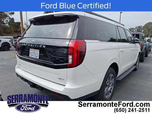 Star White Metallic Tri-Coat 2025 Ford Expedition Max Active 4x4