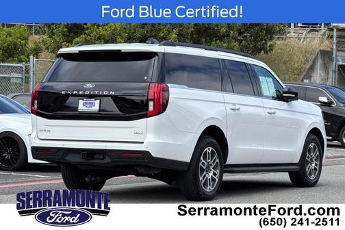 Star White Metallic Tri-Coat 2025 Ford Expedition Max Active 4x4