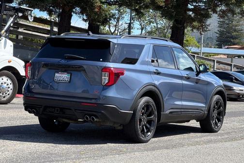 Infinite Blue Metallic Tinted Clearcoat 2021 Ford Explorer ST