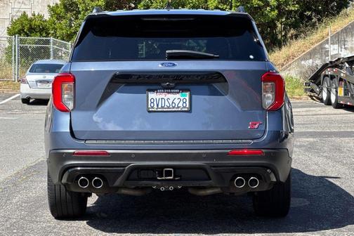 Infinite Blue Metallic Tinted Clearcoat 2021 Ford Explorer ST