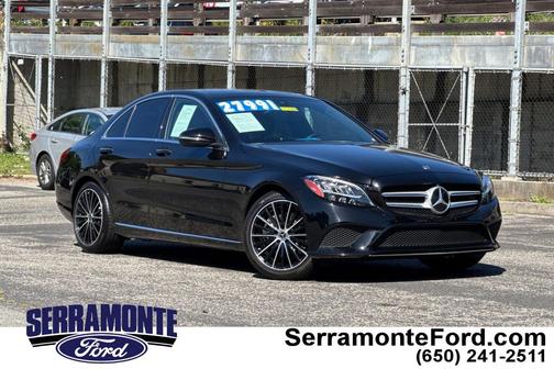 Obsidian Black Metallic 2021 Mercedes-Benz C-Class Sedan