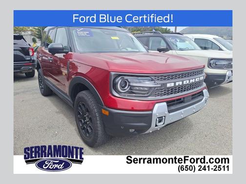 Ruby Red Tinted 2025 Ford Bronco Sport Badlands