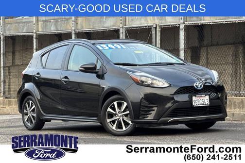 Black Sand Pearl 2018 Toyota Prius c One