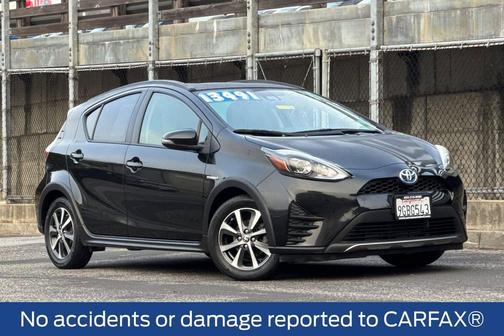 Black Sand Pearl 2018 Toyota Prius c One