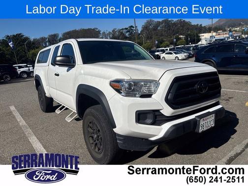 Super White 2021 Toyota Tacoma SR