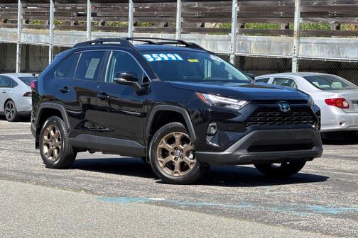 Midnight Black Metallic 2024 Toyota RAV4 Hybrid Woodland Edition