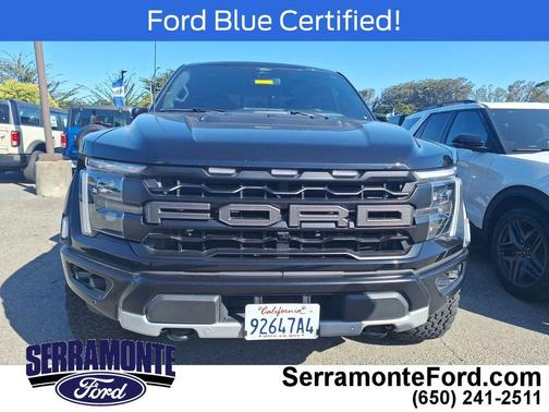 Agate Black Metallic 2024 Ford F-150 Raptor