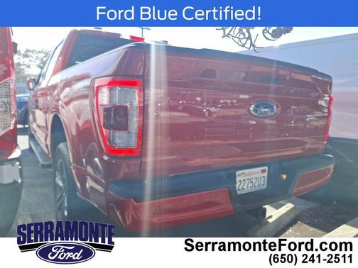 Rapid Red Metallic Tinted Clearcoat 2023 Ford F-150 Lariat