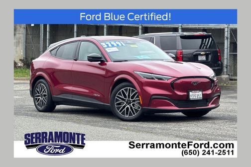 Molten Magenta Tinted 2025 Ford Mustang Mach-E Premium