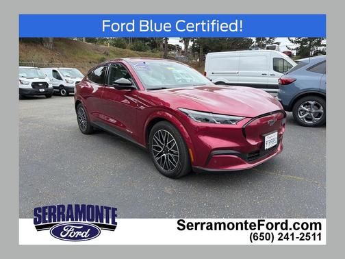 Molten Magenta Tinted 2025 Ford Mustang Mach-E Premium