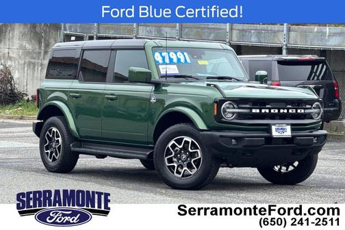 Eruption Green 2025 Ford Bronco Outer Banks