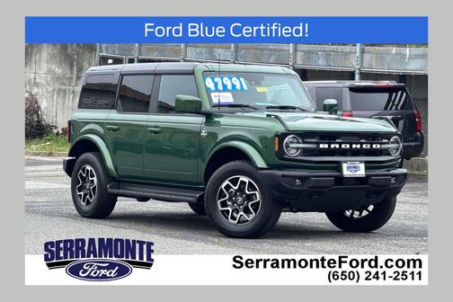 Eruption Green 2025 Ford Bronco Outer Banks