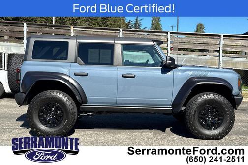 Azure Gray Metallic Tri-Coat 2023 Ford Bronco Raptor