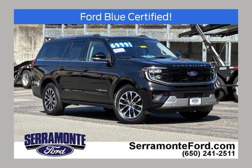 Agate Black 2025 Ford Expedition Max Platinum