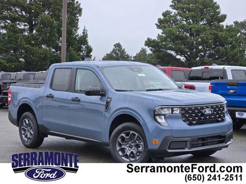 Azure Gray Metallic Tri-Coat 2026 Ford Maverick XLT
