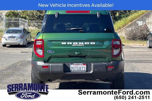 Eruption Green Metallic 2025 Ford Bronco Sport Big Bend