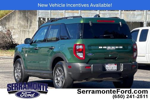 Eruption Green Metallic 2025 Ford Bronco Sport Big Bend
