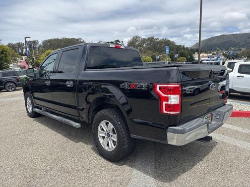 Shadow Black 2018 Ford F-150 XLT