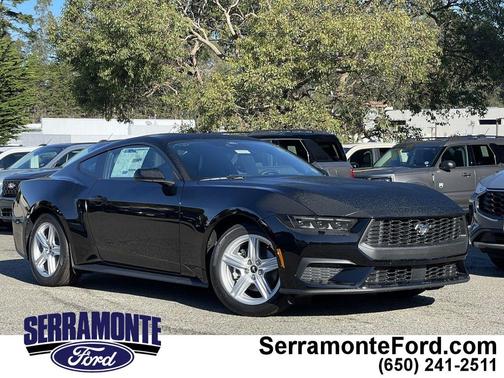 Shadow Black 2026 Ford Mustang EcoBoost