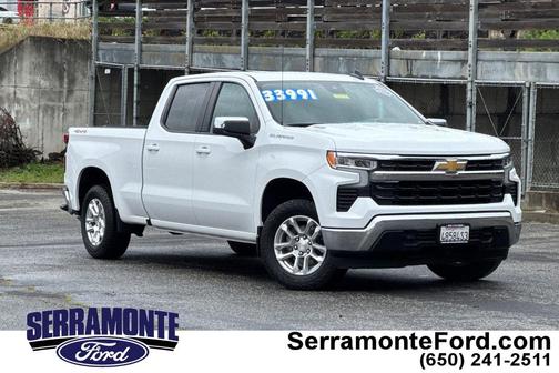 Summit White 2023 Chevrolet Silverado 1500 LT