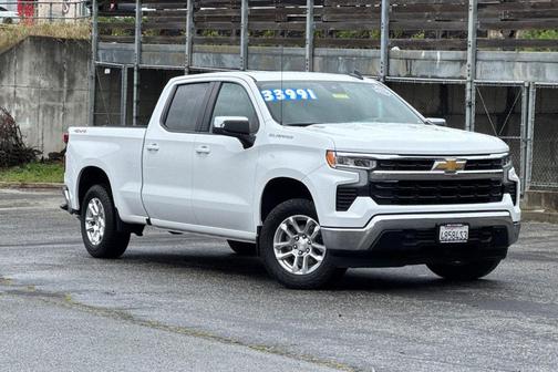 Summit White 2023 Chevrolet Silverado 1500 LT