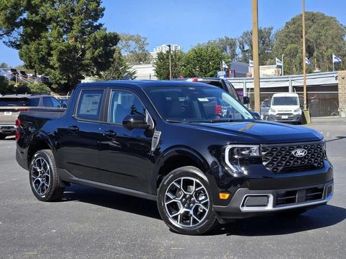 Shadow Black 2026 Ford Maverick Lariat