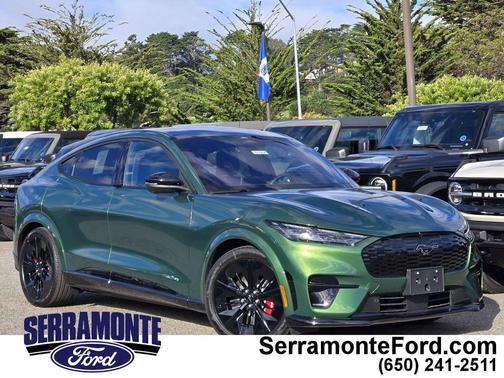 Eruption Green Metallic 2025 Ford Mustang Mach-E GT