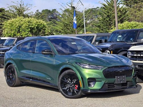Eruption Green Metallic 2025 Ford Mustang Mach-E GT