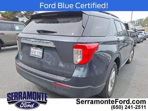 Stone Blue Metallic 2023 Ford Explorer XLT