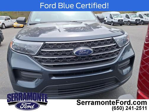 Stone Blue Metallic 2023 Ford Explorer XLT