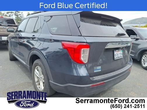 Stone Blue Metallic 2023 Ford Explorer XLT