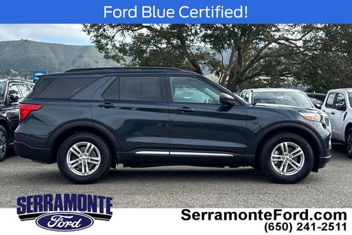 Stone Blue Metallic 2023 Ford Explorer XLT