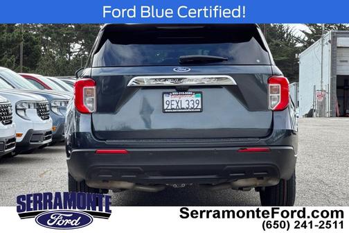 Stone Blue Metallic 2023 Ford Explorer XLT