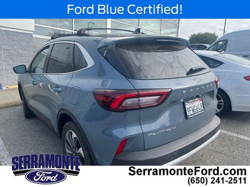 Vapor Blue Metallic 2023 Ford Escape Platinum